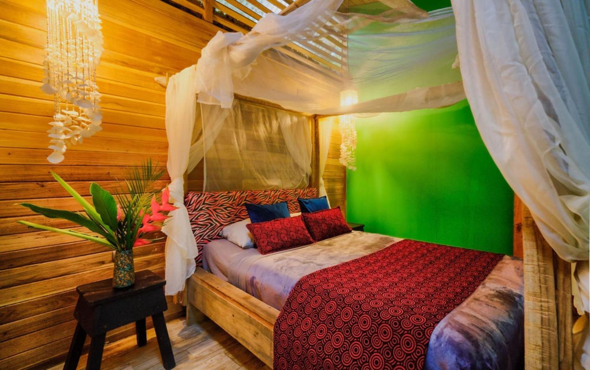 La Shamana - Ecological Concept In Jungle Villa Cahuita Oda fotoğraf