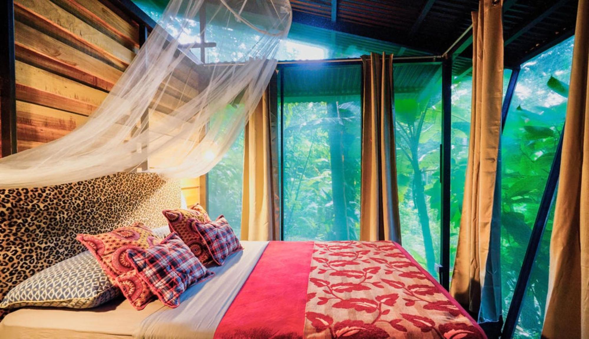 La Shamana - Ecological Concept In Jungle Villa Cahuita Oda fotoğraf