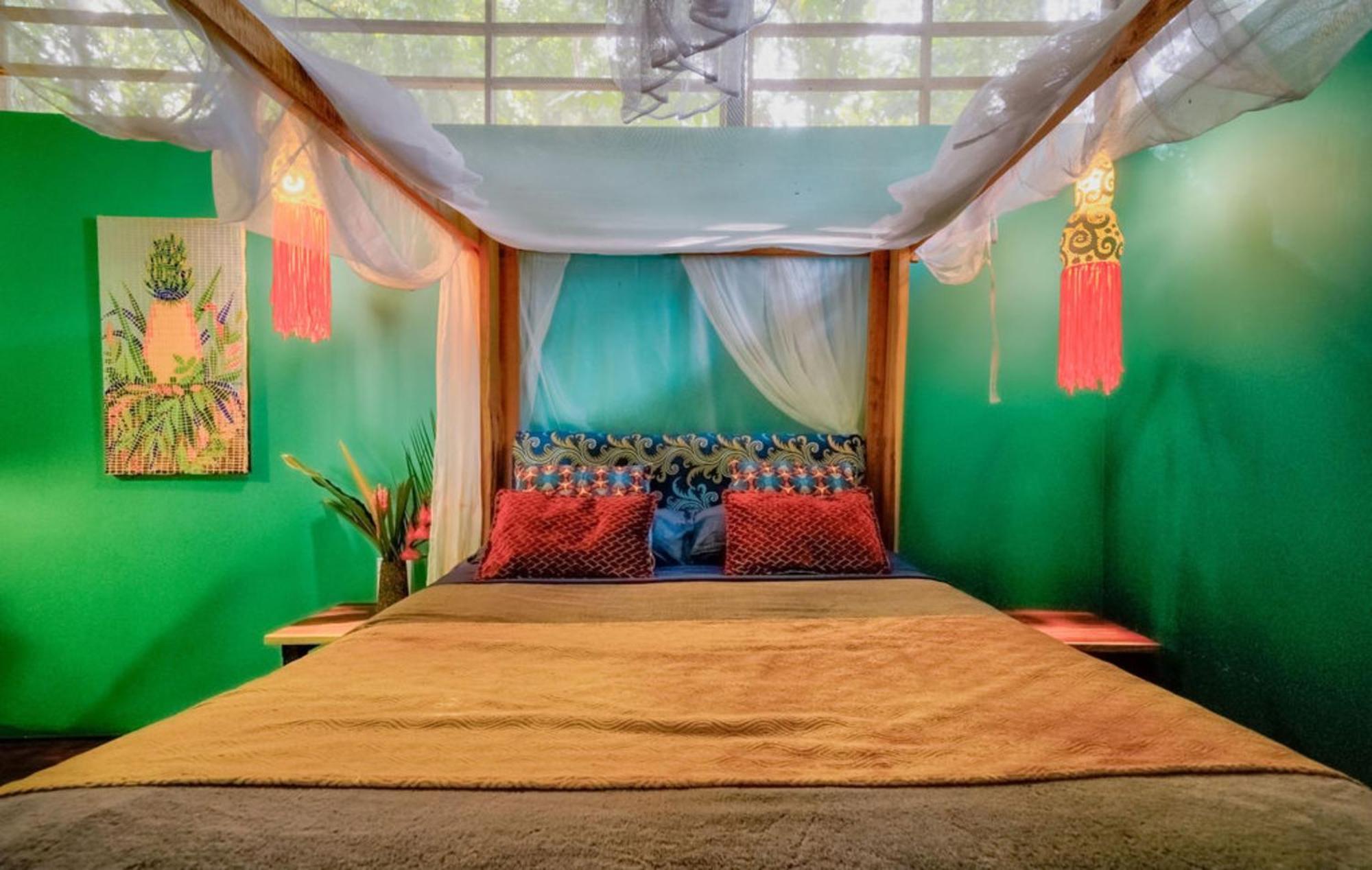 La Shamana - Ecological Concept In Jungle Villa Cahuita Oda fotoğraf